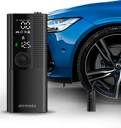 Airmoto Portable Air Pump and Smart Tire Inflator